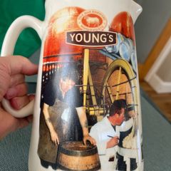 Large 4.5pt Younger's Beer Pitcher/Jug