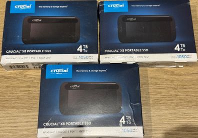 4tb Ssd Portable Crucial 8x New Open Box