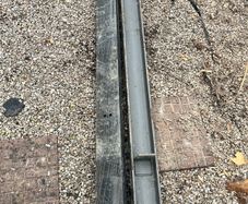 Steel girders. U beam 3.6m x 130mm x 70mm