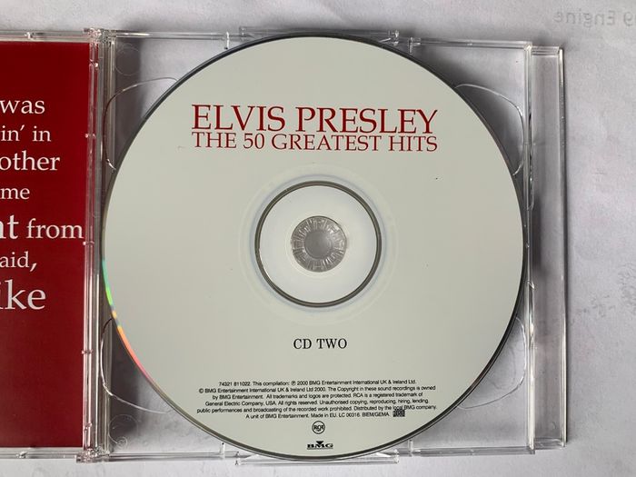 Elvis Presley [2000] The 50 Greatest Hits [2CD Album)