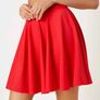 Red Ruffle Hem Bikini Skort, size S Image 5