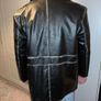 Heavy Distressed Faux Leather Jacket Image 3