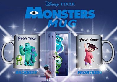 Personalised Monsters cartoon MUG