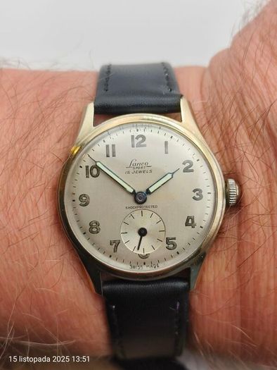 Lanco Sport Shockprotected Vintage mens watch