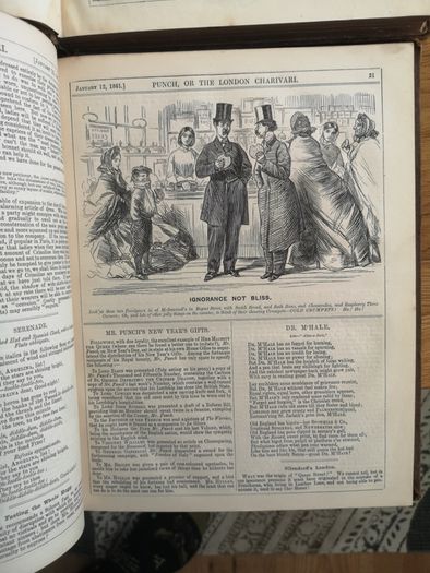 Punch magazines - Rare from 1847 and 1861