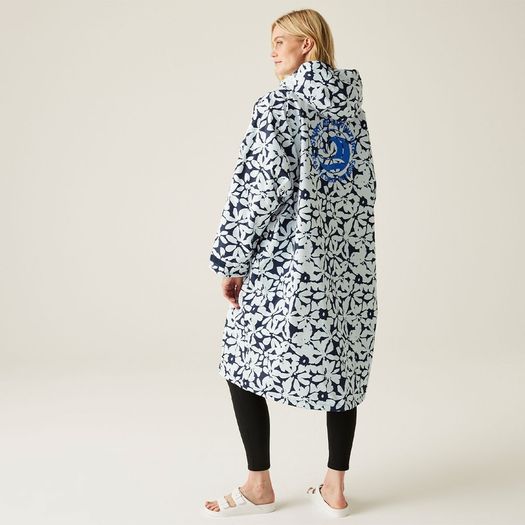 Regatta oversized fleece lined changing dry robe jacket coat size S/M