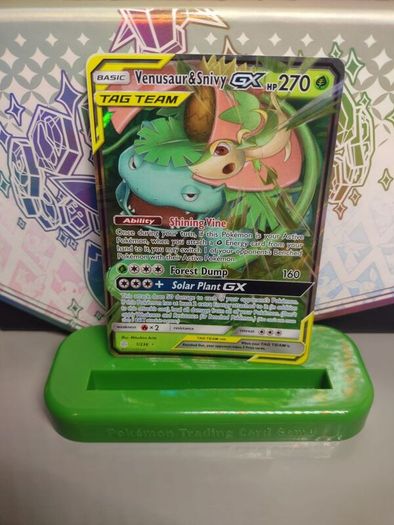 Venusaur Snivy GX Cosmic Eclipse 001 - Pokemon Cards