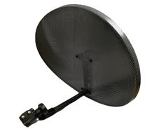 Sky Satellite Dish Zone 2 For Sky Hd Freesat Free To Air Black Mesh + Twin Lnb