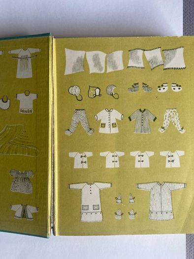Vintage Hardback baby book