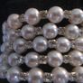 Pearl and Diamonte Wrap around Bracelet Image 5