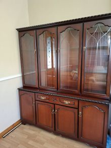 Vintage Mahogany display cabinet