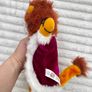 Vintage PMS Plush Stuffed Toy LION King Stuffed Animal  approx. 10" TUsed Please see photos Image 6