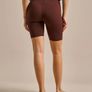BNWT bam clothing yoga pilates bamboo shorts brown ethical brand activewear S-M Size 10 Image 5