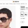 Carrera Unisex Sunglasses 1014/S Shaded Lens Metal Frame Black/Grey Brown Image 6
