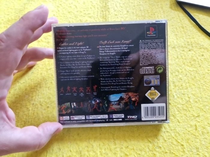 Shaolin PlayStation1 Ps1 PlayStation2 Ps2 Games Original