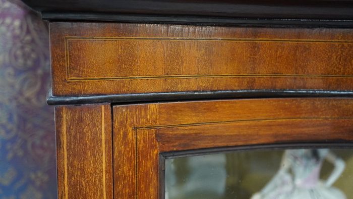 Antique Mahogany Display Cabinet