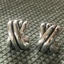 925 sterling silver earrings 6.5g Image 3