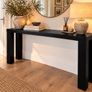 Black Console Table- Modern Elegant Contemporary Design Image 2