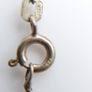 Vintage 925 Sterling Silver Snake Chain Necklace length 19" - 4,4g Image 7