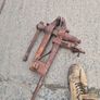 classic vintage vice old tools hatchet hammer Image 2