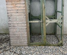 Out door cat pen