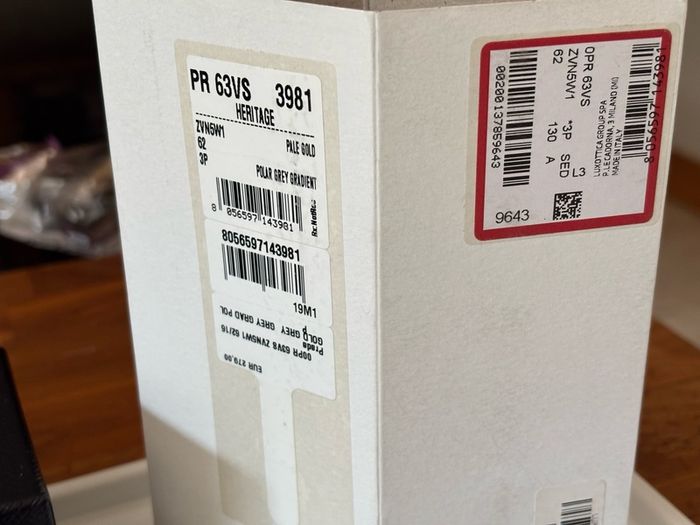 Prada polarised sunglasses