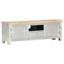 Aviator TV Cabinet 120x30x40 cm Solid Mango Wood Image 9