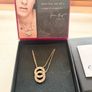 Silver Enibas Croi Alain double pendant necklace Image 2