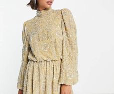 Asos Embellished Dress