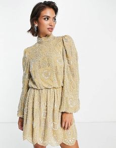 Asos Embellished Dress