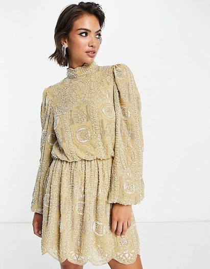 Asos Embellished Dress