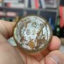 94 - Two Vintage Glass Screw Top Inkwell Bottles Image 2
