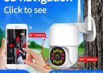 1080P PTZ Wifi IP hd Wireless Camera Outdoor Human Detect Camera H.264 2MP Security Wireless Speed Dome CCTV IR Home Camera