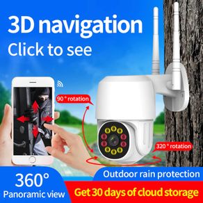 1080P PTZ Wifi IP hd Wireless Camera Outdoor Human Detect Camera H.264 2MP Security Wireless Speed Dome CCTV IR Home Camera
