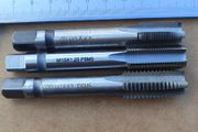 Lot of 3 M15 Taps Set M15x1.0 M15x1.25 M15x2.0 Metric Fine Tool.