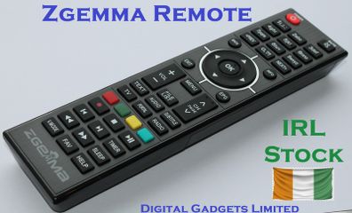 Zgemma Remote for HS, H2S, H2H, H9S, H9.2S, H9.2H, H11S, H8.2H..  IRL Stock, Original Zgemma