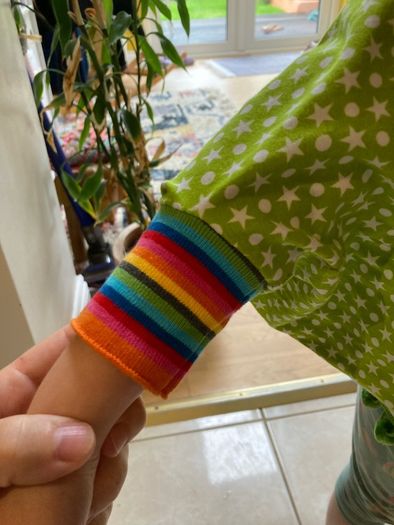 Handmade girls cloak/summer cape