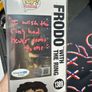 Funko pop lord of the rings Frodo signed Image 2