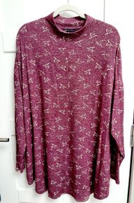 Plum tunic BN UK 24