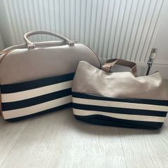 Suitcase and handbag duo