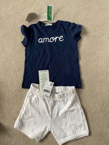 Benetton summer baby clothes, MAM soothers