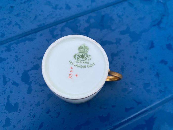 Antique Paragon China Demitasse