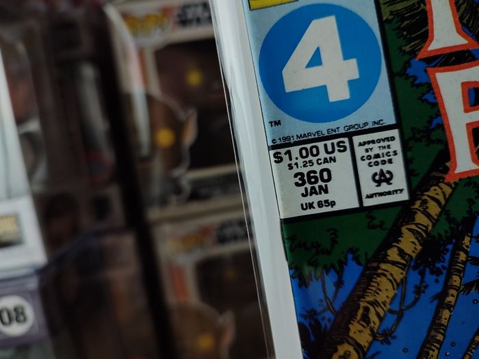 Fantastic Four ! Issue #360 ! 1st Appearance of Dreadface ! 1992 ! by Marvel !