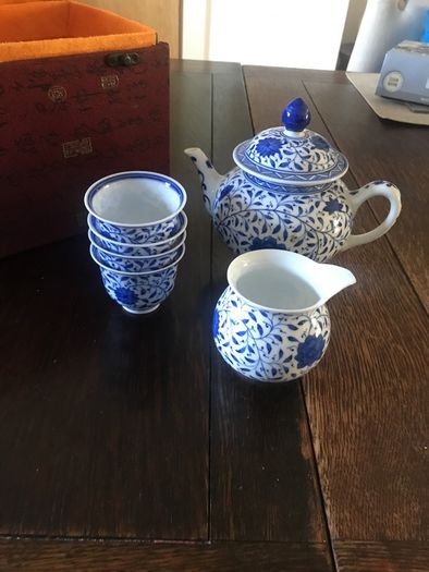 China Tea Set Boxed