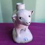 Lovely Ceramic Sheep Candle Holder Image 2