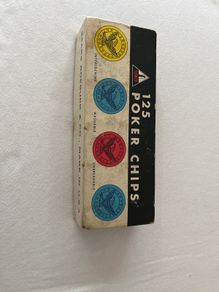 vintage poker chips