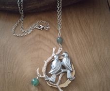 Love birds necklace