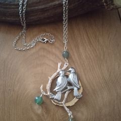 Love birds necklace