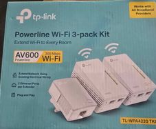Powerline Wifi 3-pack Kit