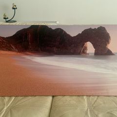 Durdle Door Coastal Beach Canvas Print